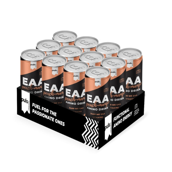 PULS EAA Amino Energy Drink (12 x 330 ml)