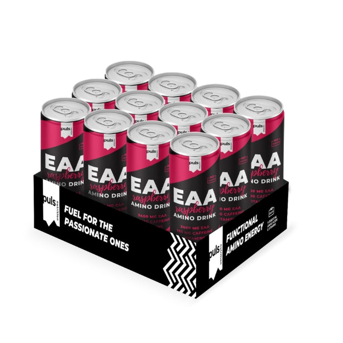 PULS EAA Amino Energy Drink (12 x 330 ml)