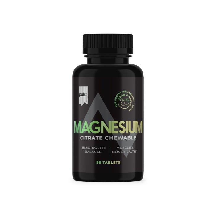 PULS Magnesium Pear&Apple flavor (8 jars x 90 chewable tablets)
