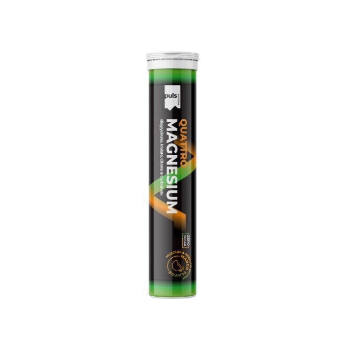 PULS Quattro magnesium putojošās tabletes (20 tabletes) - Puls Nutrition - Vitamins.lv
